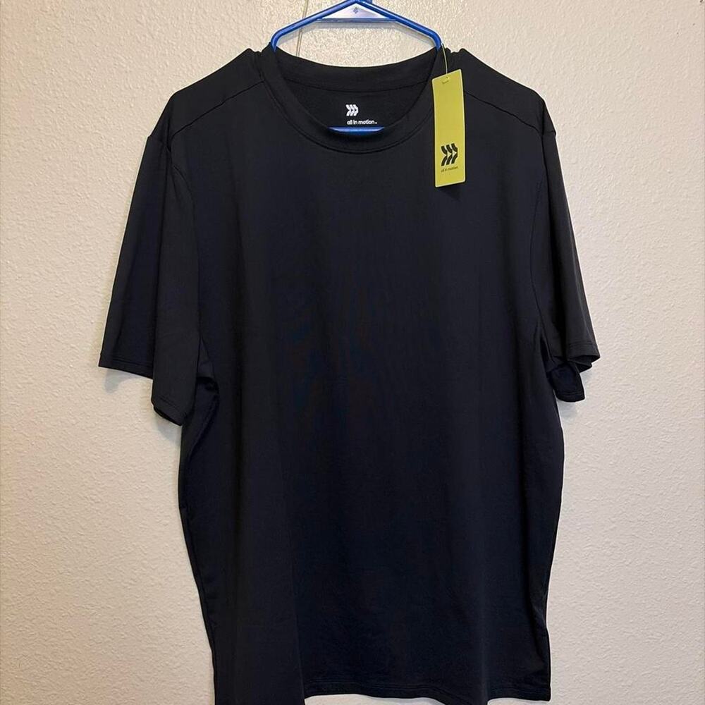 All in Motion Black Gym T-Shirt Size M